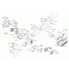 Cesto Cl. 65 litri. 118701 ORIGINALE AL-KO | NewgardenParts.com