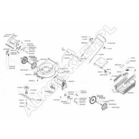 Cesto Cl. 65 litri. 118701 ORIGINALE AL-KO | NewgardenParts.com