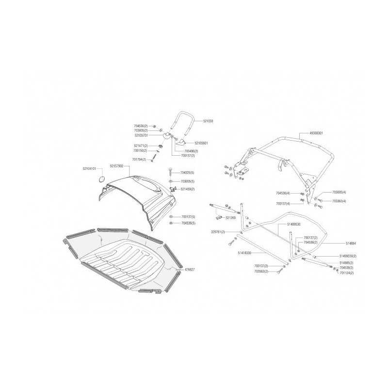 Frame Structure T22-103Hd-A 49308301 ORIGINAL AL-KO Frame Structure T22-103Hd-A 49308301 ORIGINAL AL-KO