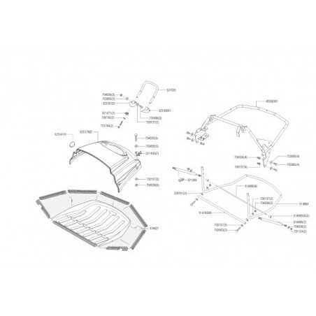 Structure de cadre T22-103Hd-A 49308301 ORIGINAL AL-KO | NewgardenParts.com