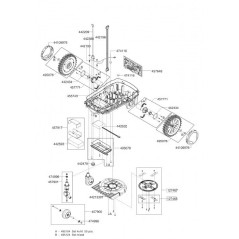 ORIGINAL AL-KO R300/450/500/700 Wheel Motor 457739 | NewgardenParts.com