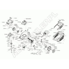 Variador de transmisión AL-KO 47-52 470142 ORIGINAL | NewgardenParts.com