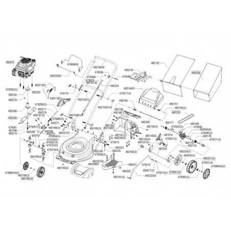Traction 46/51 Tos.Easy 492178 ORIGINAL AL-KO | NewgardenParts.com