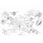 Trasmissione trazione tagliaerba 1V 47-52 Alu 442817 ORIGINALE AL-KO