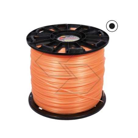 Bobine 8KG de fil rond de débroussailleuse DUBLE STRONG Ø 3.0 mm longueur 1240 m | NewgardenParts.com