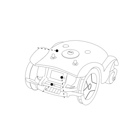 Calotta di copertura per robot rasaerba AMBROGIO L250 FOTO GENERICA | NewgardenParts.com