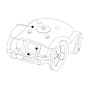 Gummiabdeckung für Rasenmähroboter AMBROGIO L250 GENERISCHES FOTO