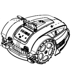 Calotta di copertura per robot rasaerba AMBROGIO L35 FOTO GENERICA | NewgardenParts.com