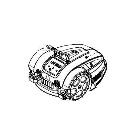 Cover cap for lawnmower robot AMBROGIO L35 GENERIC PHOTO | NewgardenParts.com
