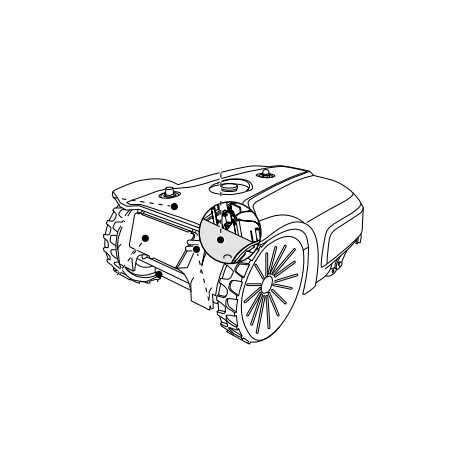 Cover cap for lawnmower robot AMBROGIO L350i GENERIC PHOTO | NewgardenParts.com