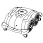 Abdeckkappe für Rasenmäherroboter AMBROGIO L60 ELITE GENERIC PHOTO