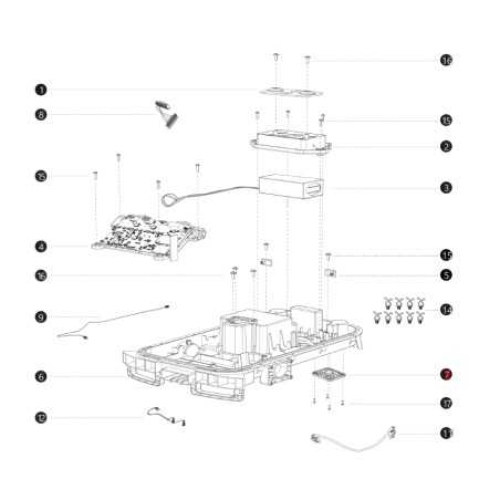 Couvercle d’interface 4G i108E ORIGINAL BLUEBIRD robot tondeuse AB12.02.00.0150 | NewgardenParts.com