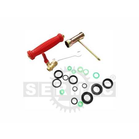 KIT ACCESSORI CON IMPUGNATURA, VALVOLA A SFERA E PARA-OLIO C50-100 ORIGINALE PRO.TOP | NewgardenParts.com