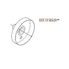 CLUTCH BELL 537178301 ORIGINAL HUSQVARNA | NewgardenParts.com