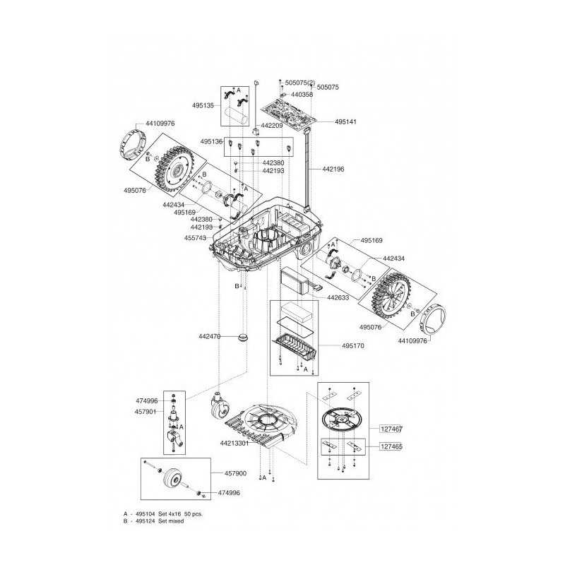 Original AL-KO Robolinho 442196 Battery Extension Cable