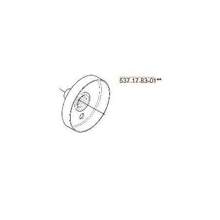 CLUTCH BELL 537178301 ORIGINAL HUSQVARNA