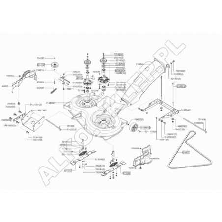 Original AL-KO T102 514861 Flat Suspension Cable | NewgardenParts.com