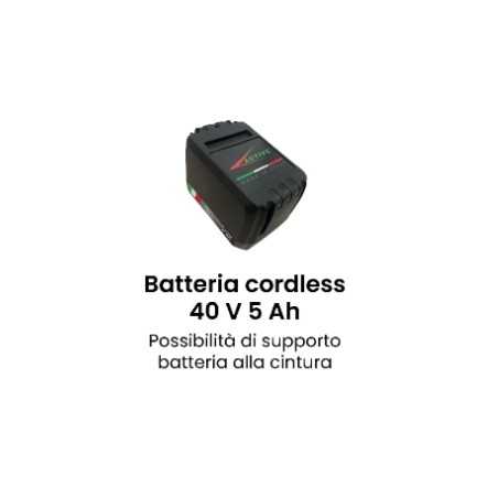 ACTIVE 40V 5Ah cordless battery with belt clip option | NewgardenParts.com