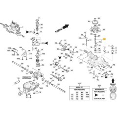 ALBERINO POMPA K574 ORIGINALE STIGA - 1139-1493-01 | NewgardenParts.com
