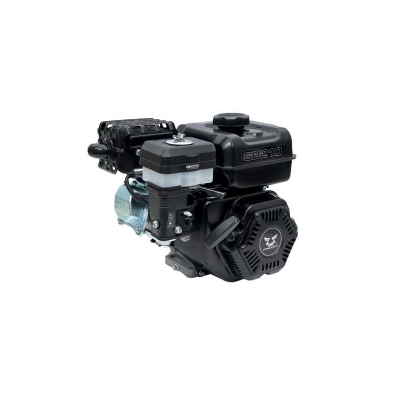ZONSEN GB210 208cc Komplett-Benzinmotor für Motorhacken mit 23mm Horizontalwelle