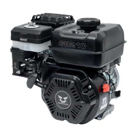 Motore a scoppio completo motozappa ZONSEN GB210 208cc albero orizzontale 23 mm