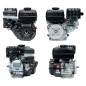 Motore a scoppio completo motozappa ZONSEN GB210 208cc albero orizzontale 23 mm