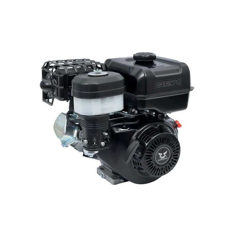 ZONSEN GB270 270cc complete petrol engine for tiller with 23mm horizontal shaft