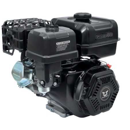Motor gasolina completo ZONSEN GB340 de 338 cc para cultivador, eje horizontal de 1'' | NewgardenParts.com