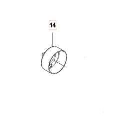 CLUTCH BELL 537311101 ORIGINAL HUSQVARNA | NewgardenParts.com