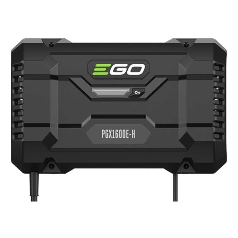 Cargador EGO PGX 1600 E-H, potencia máxima 1600 W, voltaje 56 V