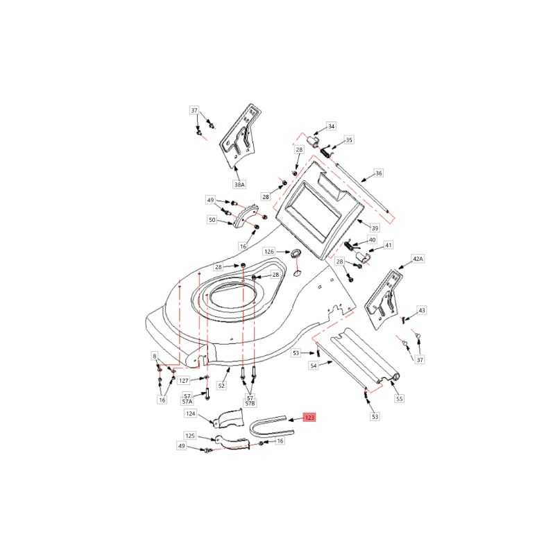 Traction belt for lawnmower models TAURUS46TWC ORIGINAL BLUEBIRD 1812003
