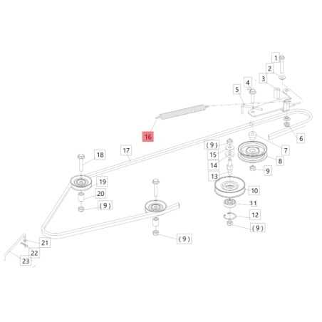 Transmission spring tractor models TRSL86M ORIGINAL BLUEBIRD 20070875 | NewgardenParts.com