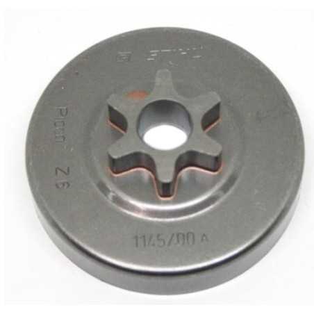 Clutch bell 6 teeth chainsaw models MS201 ORIGINAL STIHL 11456402010 | NewgardenParts.com