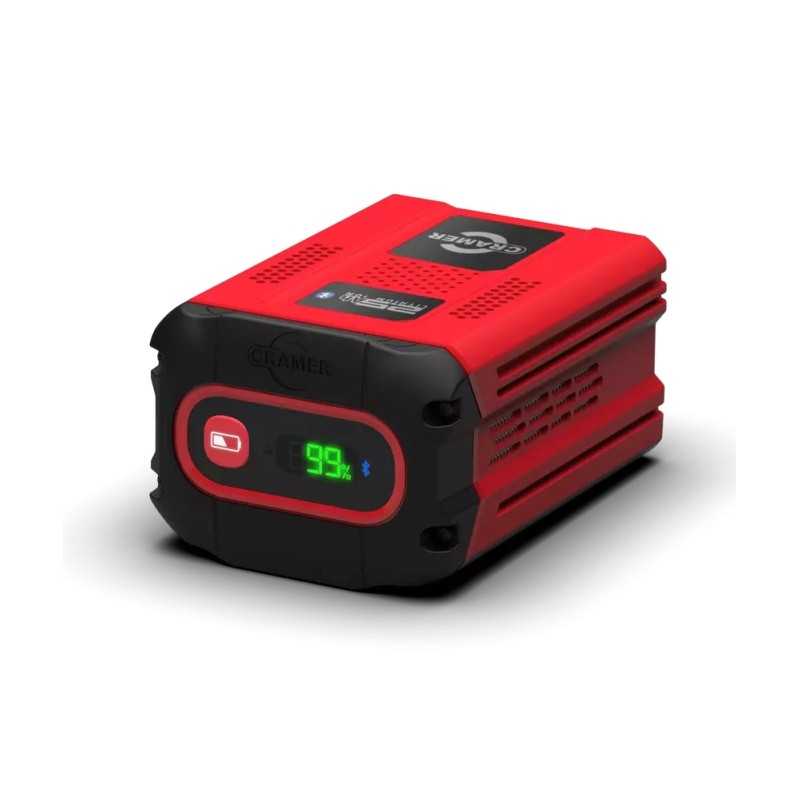 CRAMER 2.5 Ah 82 V lithium battery up to 500-600 sq.m. on one charge