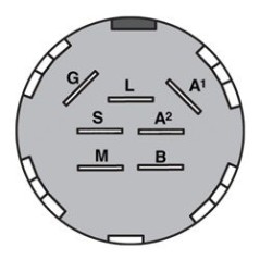 7-PIN KEY LOCK AYP/HUSQ AG0214014 Compatible ARIENS