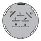 7-PIN KEY LOCK AYP/HUSQ AG0214014 Compatible ARIENS