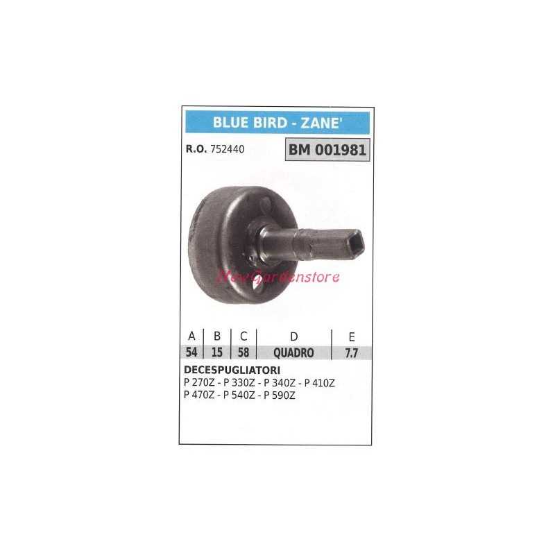 Clutch bell BLUE BIRD brushcutter P 270Z P 330Z P 340Z 001981