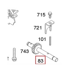 Albero di azionamento motore originale BRIGGS & STRATTON 690521 | NewgardenParts.com