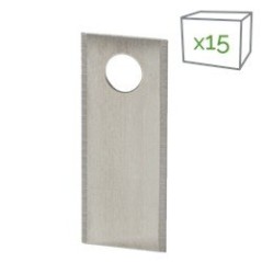 CONF. 15PZ LAMA ADAT. BELROBOTICS IN ACCIAIO INOX AG6504015 Compatibile BELROBOTICS