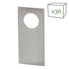 PAQUETE DE 30 CUCHILLAS ADAPTADORAS DE ACERO INOXIDABLE PARA HONDA AG6505030 Compatible con HONDA | NewgardenParts.com