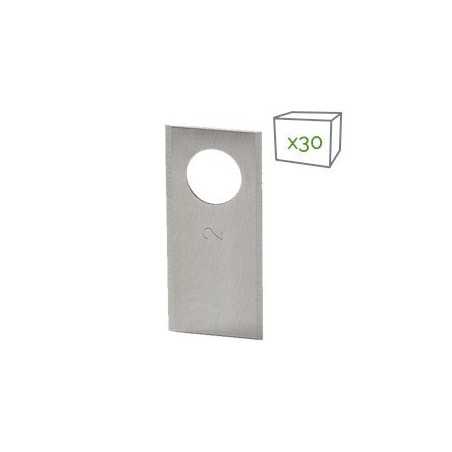 PAQUETE DE 30 CUCHILLAS ADAPTADORAS DE ACERO INOXIDABLE PARA HONDA AG6505030 Compatible con HONDA | NewgardenParts.com