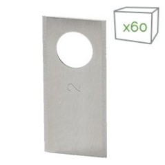 CONF. 60PZ LAMA ADAT. HONDA IN ACCIAIO INOX AG6505060 Compatibile HONDA | NewgardenParts.com