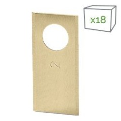 CONF. 18PZ LAMA ADAT. HONDA IN ACCIAIO INOX RIVESTITO IN TITANIO AG6505118 Compatibile HONDA