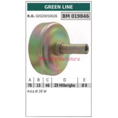 Campana frizione GREEN LINE decespugliatore 019846 | NewgardenParts.com