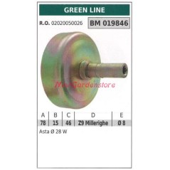 Kupplungsglocke GREEN LINE Freischneider 019846 | NewgardenParts.com