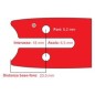 MINI BARRA PODADORA 8" 1/4 1.1MM PARA 47 MALLAS AG410824000 Compatible
