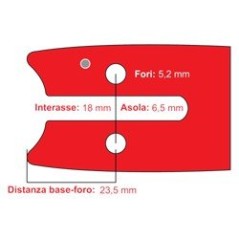 MINI PRUNER BAR 10" 1/4" 1.1MM FOR 55/56 MESH AG411024000 Compatible | NewgardenParts.com