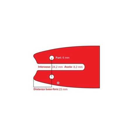 MINI PRUNER BAR 10" 1/4" 1.1MM FOR 56 MESHES AG411024099 Compatible | NewgardenParts.com
