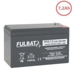 12V-7.2AH DRY BATTERY AG0200072 Compatible