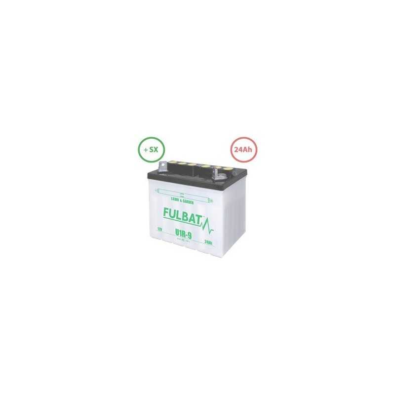 Batterie 12 V-24 Ah positionnée à gauche AG0200241 Compatible